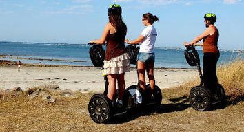 Balade le long des plages Bretonnes de Carnac en segway