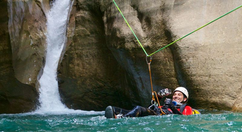 Canyoning près de Lioran - Descente des gorges de l'Alagnon