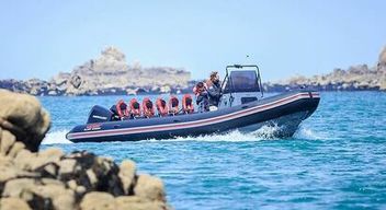 Excursion en bateau dans la baie de Morlaix depuis Roscoff dans le Finistère