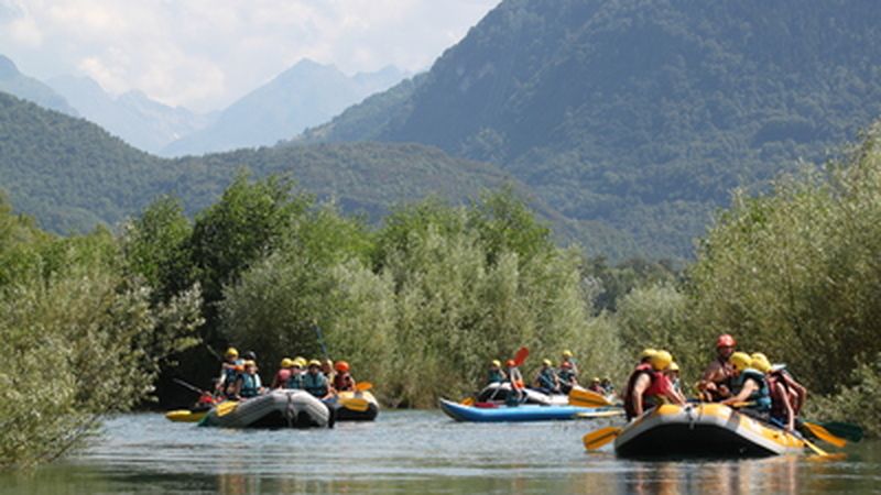Demie journée rafting au Gave de Pau à Villelongue