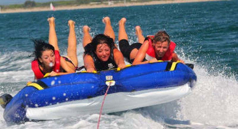 Bouée tractée près de Montpellier