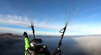 Baptême en Parapente au Puy-de-Dôme