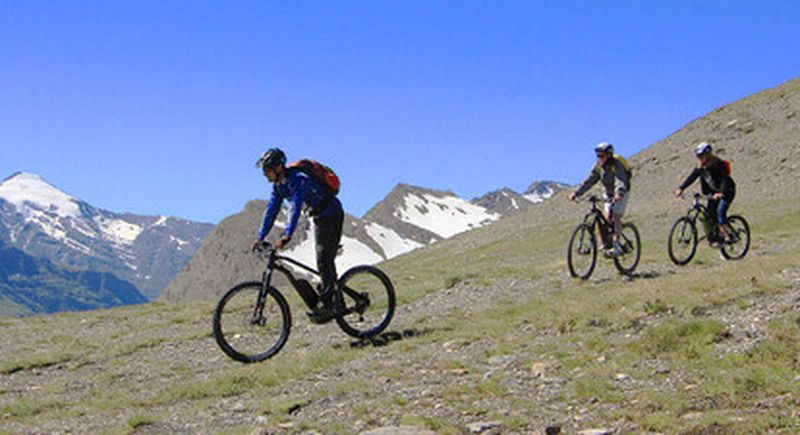 Randonnée en VTT électrique à Saint Lary Soulan