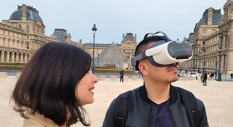 Visite immersive du Palais du Louvre en réalité virtuelle