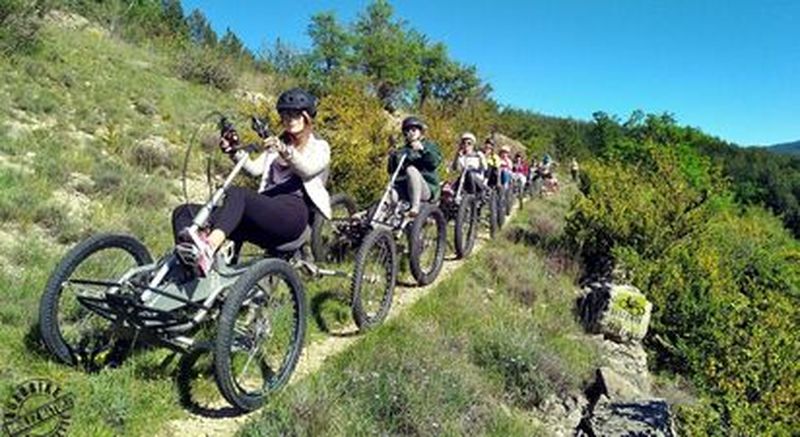 Randonnée en Quadbike à la montagne de Montagne de Chabre - Gorges de la Méouge