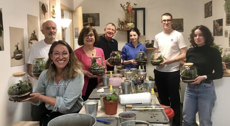 Atelier terrarium à Caluire-et-Cuire près de Lyon