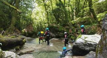 Canyoning au Canyon d'Angon à Talloires près d'Annecy