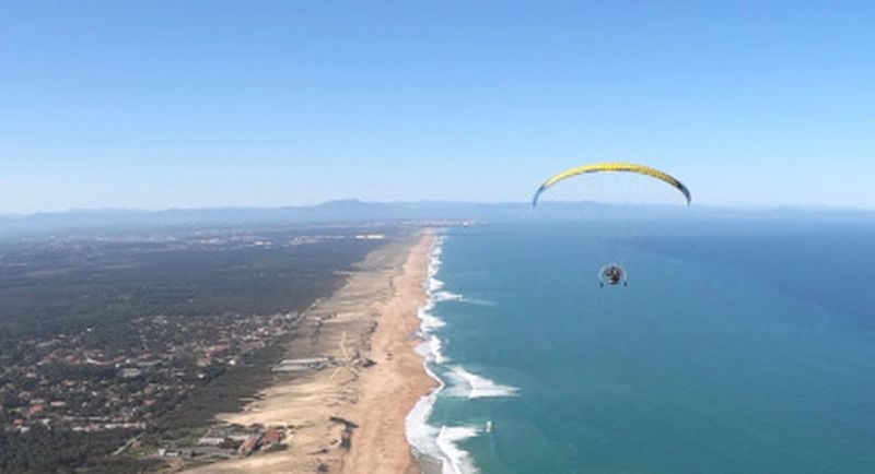 Vol en ULM Paramoteur près d'Hossegor et Capbreton