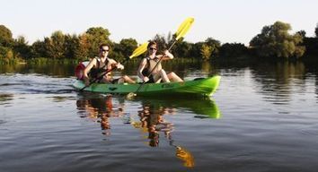 Balade en Canoë-Kayak sur la Loire près d'Orléans