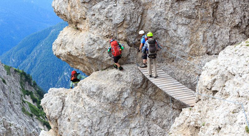 Via Ferrata sur le Rocher du Capucin au Mont Dore