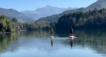 Randonnée en Paddle sur le Lac de Lourdes