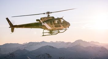 Vol en Hélicoptère depuis Les Arcs - Vol au dessus du Massif du Mont Blanc