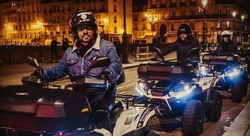 Balade en quad électrique à Paris