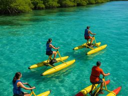 Excursion guidée en water bike à Petit-Canal, Guadeloupe