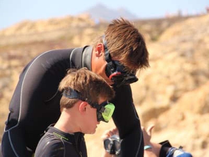 Baptême de plongée à L'Île-Rousse, Corse