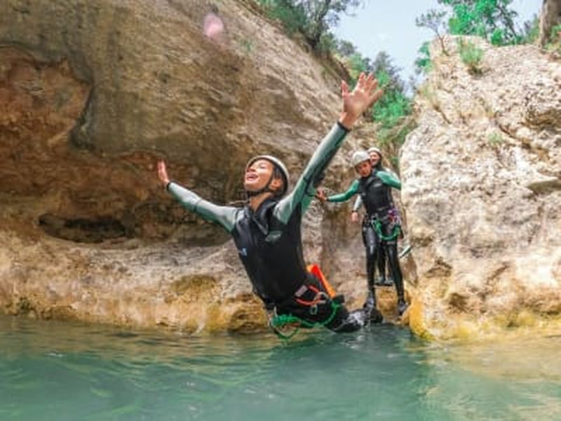 Canyon de la rivière Vero à Alquézar, Sierra de Guara