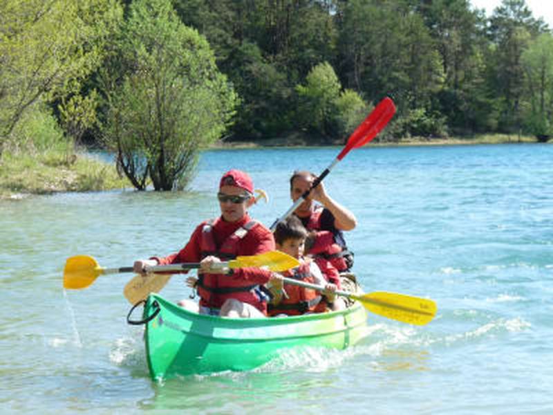 Location de canoë-kayak dans les Gorges du Verdon à Montpezat