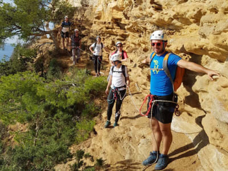 Via cordata de Philémon dans les Calanques de Marseille