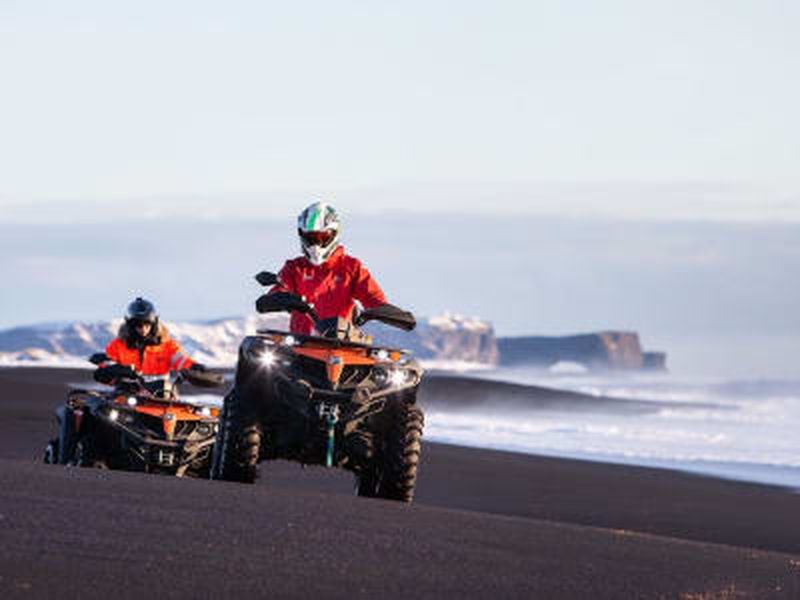 Safari en quad à la plage de sable noir de Vík í Mýrdal