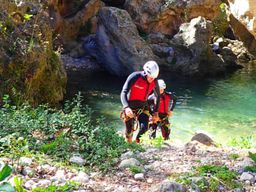 Excursion canyoning d'Alicante à Gorgo de la Escalera