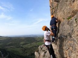 Via Ferrata La Planá à Casares, près de Malaga