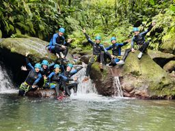 Descente en canyoning d’Absalon en Martinique