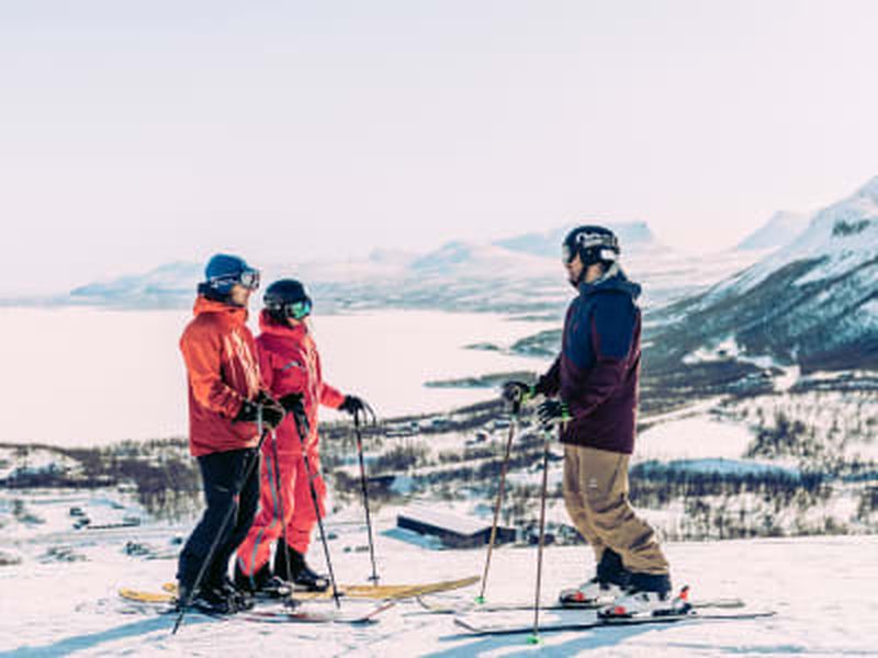 Leçon de ski privée à Björkliden ou Riksgränsen près d'Abisko