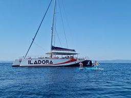 Croisière en catamaran au fort de Brégançon ou à Porquerolles depuis Hyères