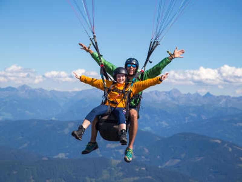 Vol en parapente classique en tandem au départ de Bischling, Werfenweng, Autriche