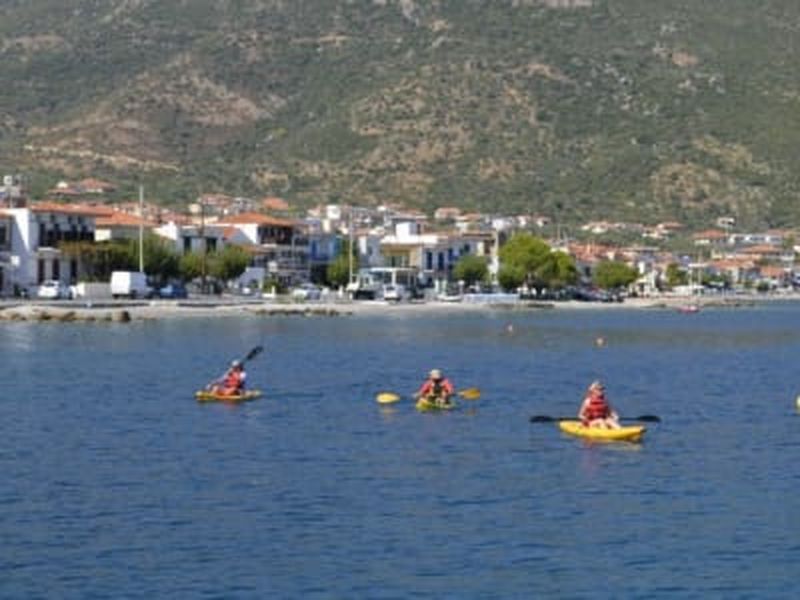 Location de kayak de mer à partir de Tyros en Arcadie, Péloponnèse