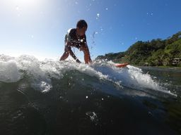 Cours de surf à Tahiti