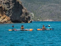 Location de kayak transparent aux Saintes à Terre-de-Haut, Guadeloupe