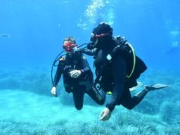 Baptême de plongée à Bastia, Corse