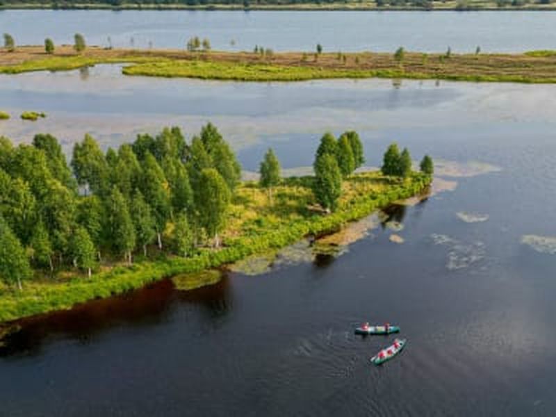 Excursion de 2 jours en canoë et nuit en camping au départ de Rovaniemi