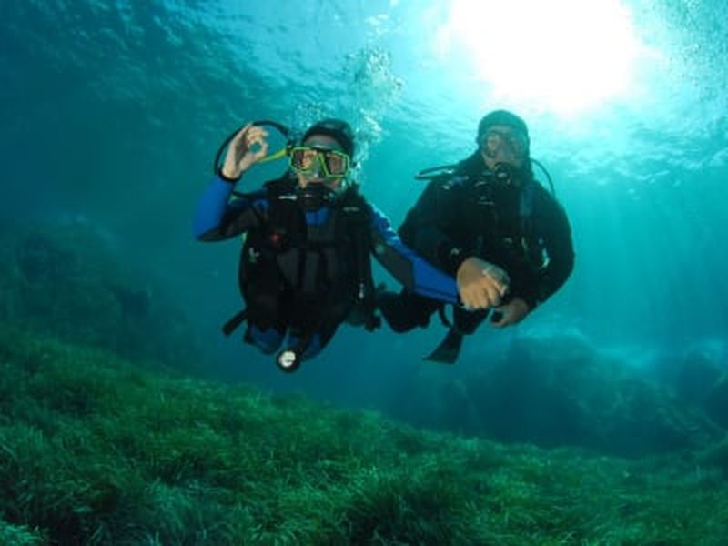 Baptême de plongée dans la réserve naturelle des îles Cerbicale, Porto-Vecchio