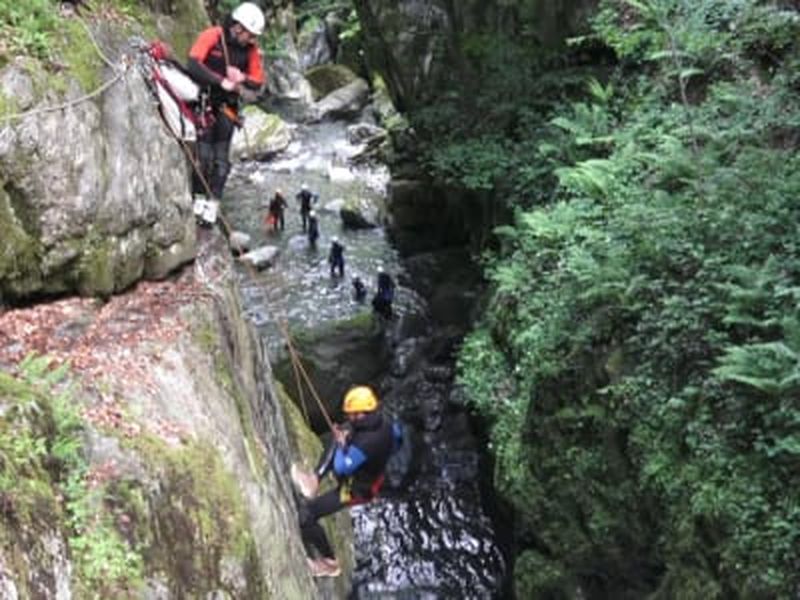 Canyon de Marc proche de Foix en Ariège, Pyrénées