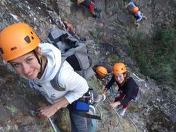 Via ferrata du Pont du Diable en Ardèche