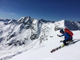 Journée de freeride à St. Moritz, Engadin