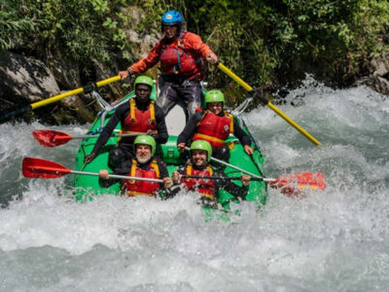 Descente en Rafting de l'Isère et du Doron de Bozel, Savoie