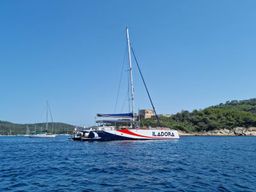 Croisière en catamaran au fort de Brégançon et Porquerolles depuis Hyères