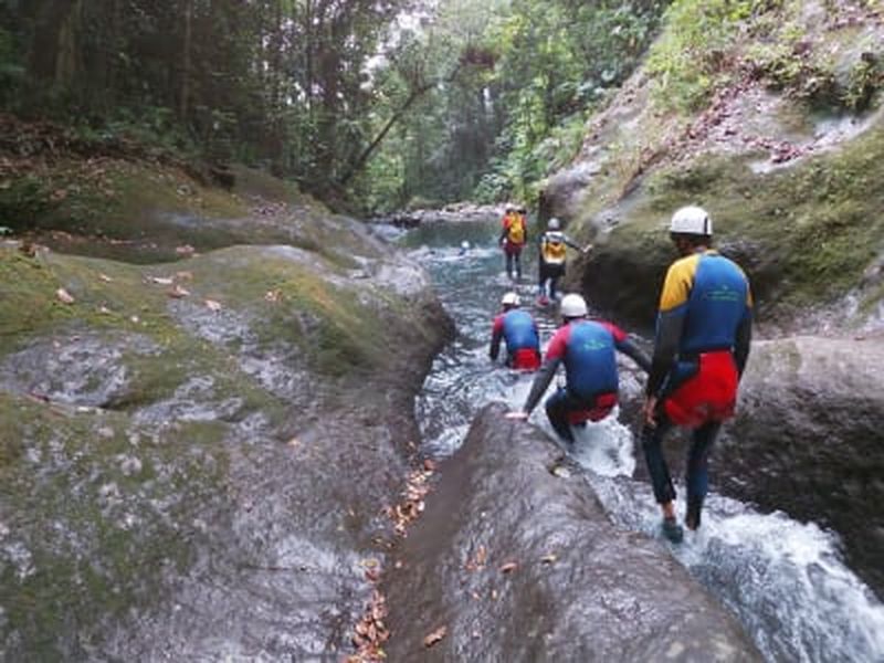 Canyon de Ravine Chaude en Basse-Terre, Guadeloupe