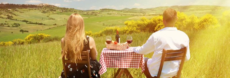 Route des vins dans la région du Chianti