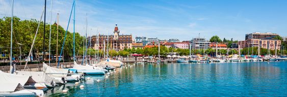 Balade en bateau sur le lac Léman