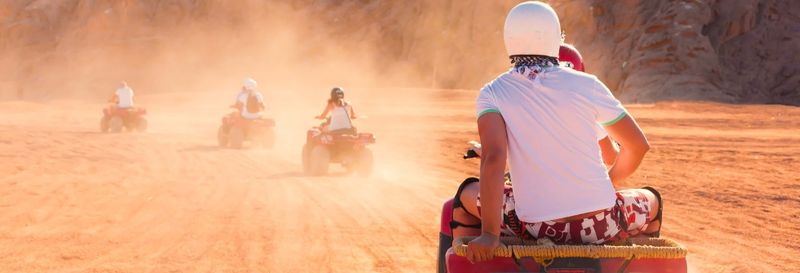 Balade en quad dans le désert du Sinaï