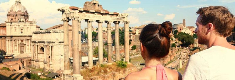 Excursion à Rome en train à grande vitesse + Visite du Colisée, du Forum et du Palatin