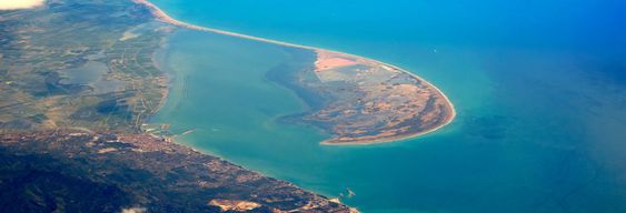 Balade en bateau sur le delta de l'Èbre
