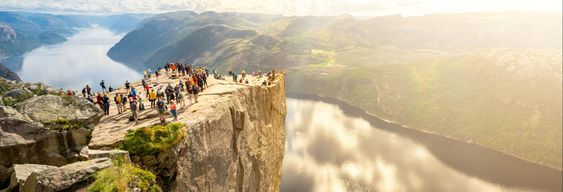 Randonnée au Preikestolen