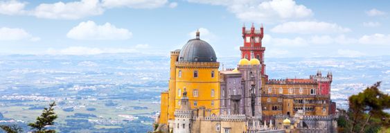 Excursion à Sintra et Cascais + Palais national de Pena