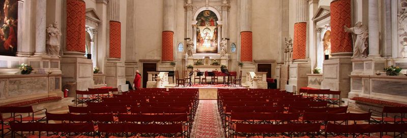 Concert de musique classique dans l'église San Vidal
