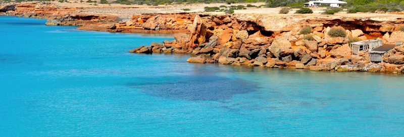 Balade en bateau dans les criques de Formentera